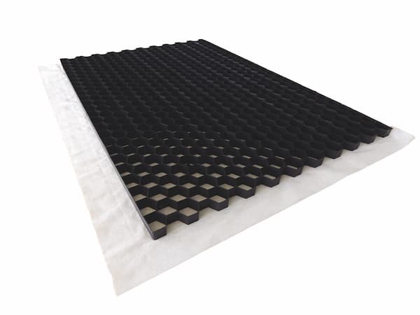 Nidagravel 120x80x3 cm met Antiworteldoek